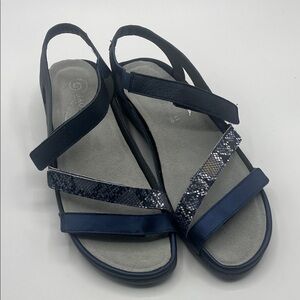 Naot Women's Navy Multi-Strap Slingback Sandals